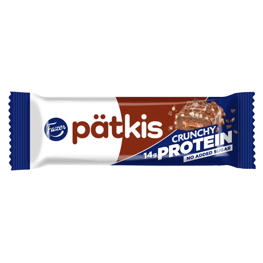 FAZER PÄTKIS CRUNCHY PROTEIN PATUKKA 45G