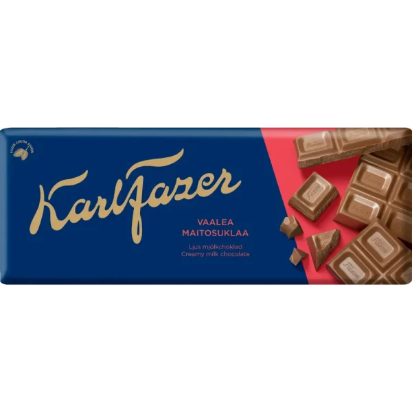 FAZER SUKLAALEVY VAALEA 180G Keskisen Kauppa fazer-suklaalevy-vaalea-180g-keskisen-kauppa