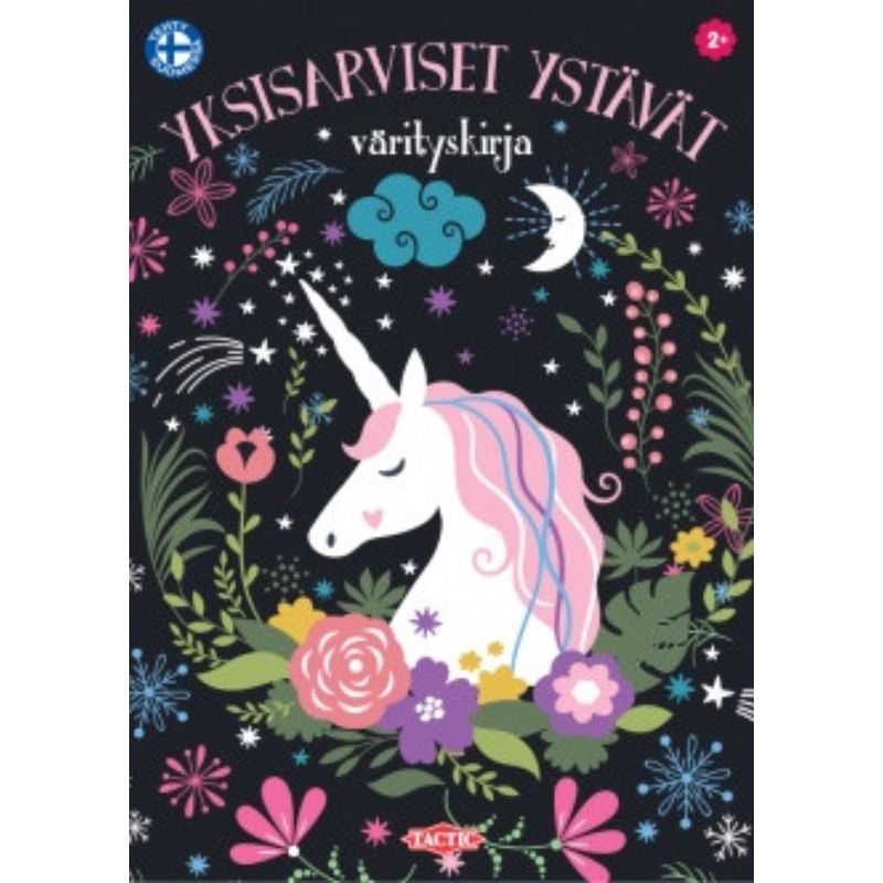 YKSISARVISET YSTÄVÄT VÄRITYSKIRJA