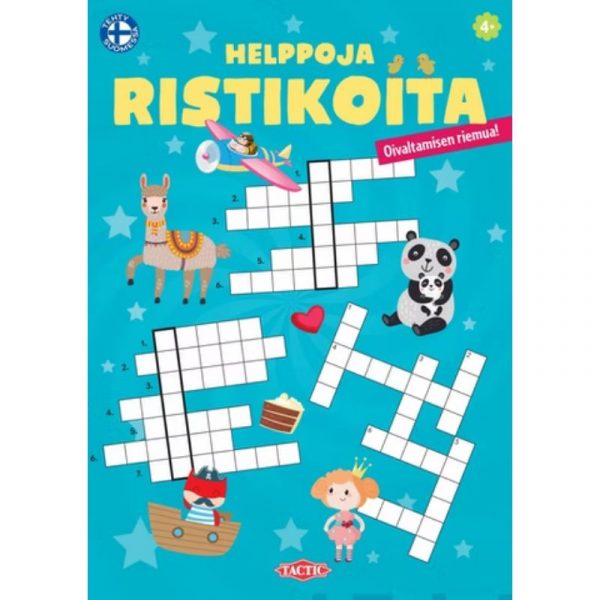 TACTIC HELPPOJA RISTIKOITA PUUHAKIRJA