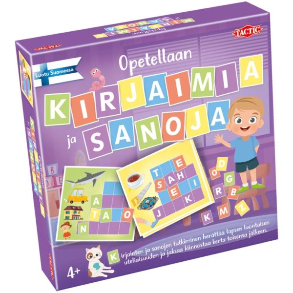 OPETELLAAN KIRJAIMIA JA SANOJA