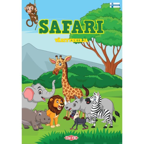 SAFARI VÄRITYSKIRJA