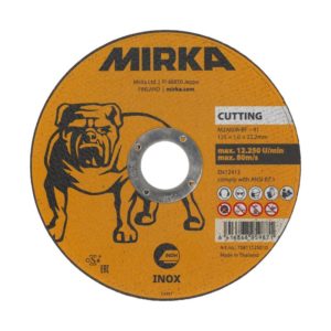 MIRKA KATKAISULAIKKA 125X1,0MM 10KPL