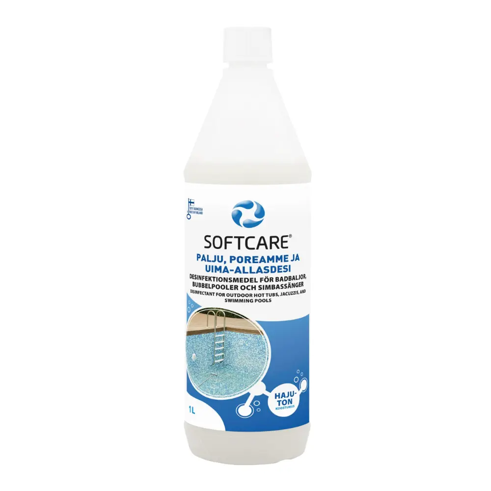 SOFTCARE PALJU, POREAMME JA UIMA-ALLASDESI1000ML