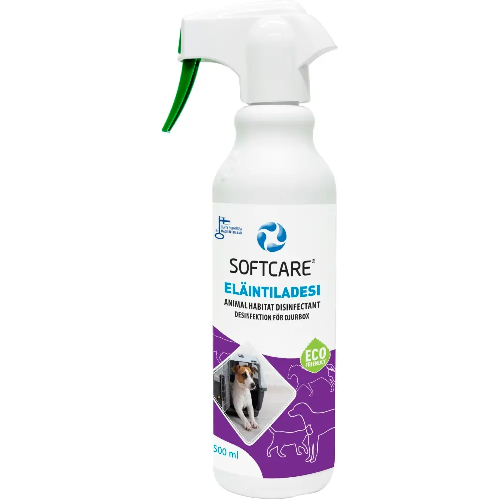 SOFTCARE ELÄINTILOJEN DESIFIOINTIAINE 500ML