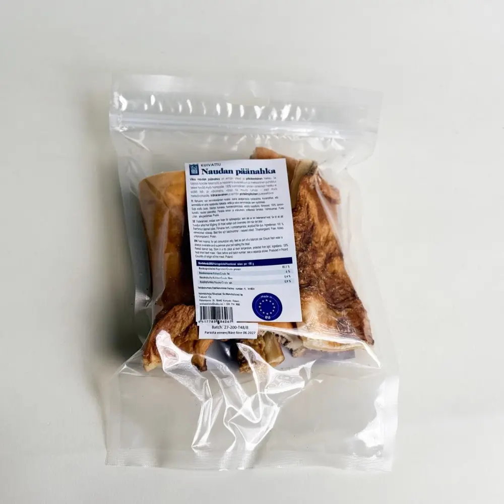 VIKSU NAUDAN PÄÄNAHKA 200G KOIRALLE