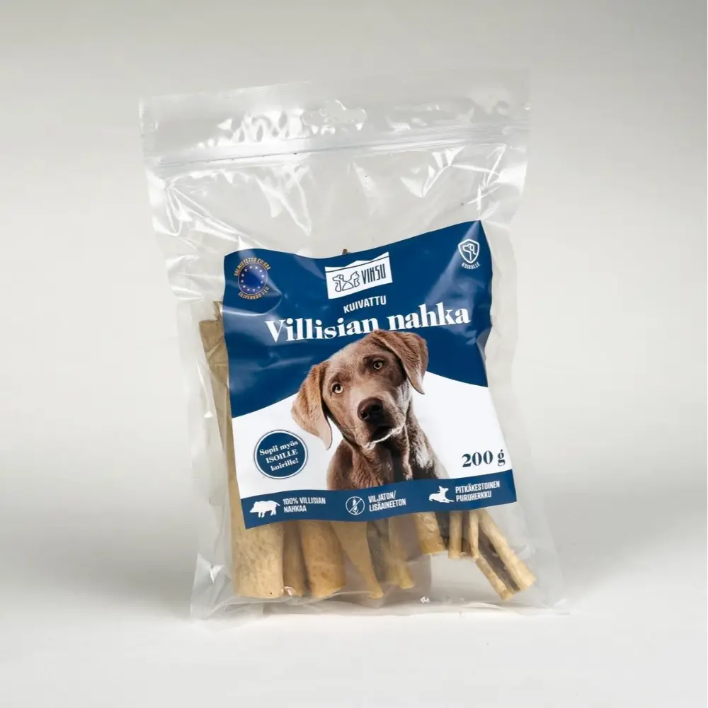 VIKSU VILLISIANNAHKA 200G KOIRALLE