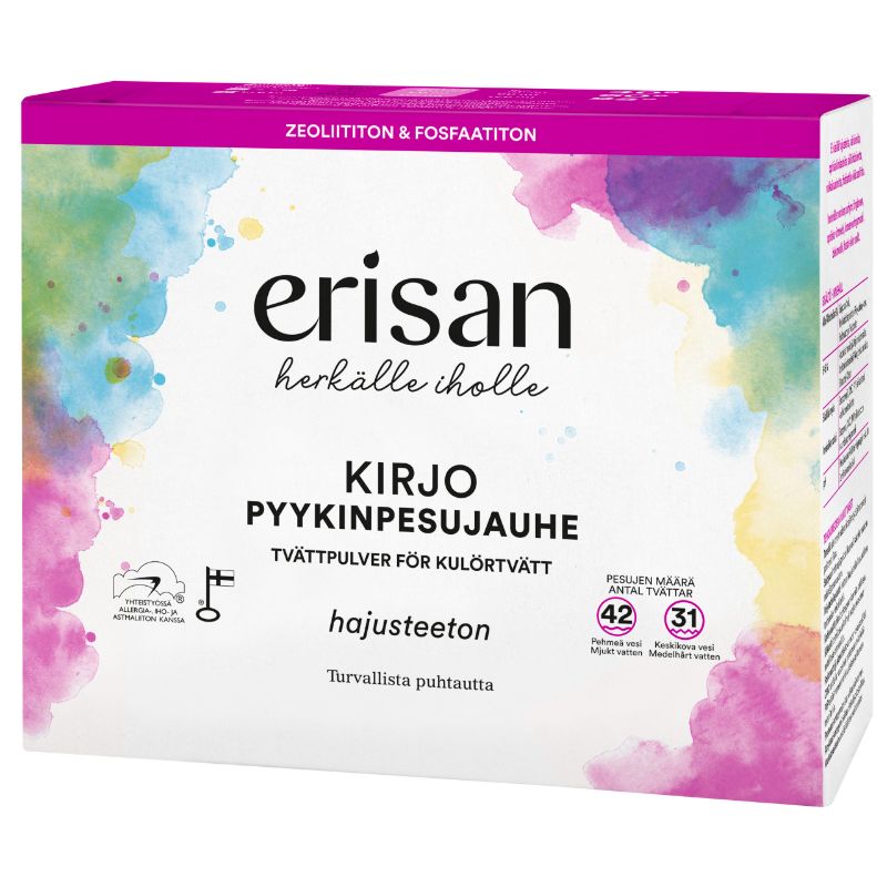 ERISAN PYYKINPESUAINE KIRJO 1,5KG