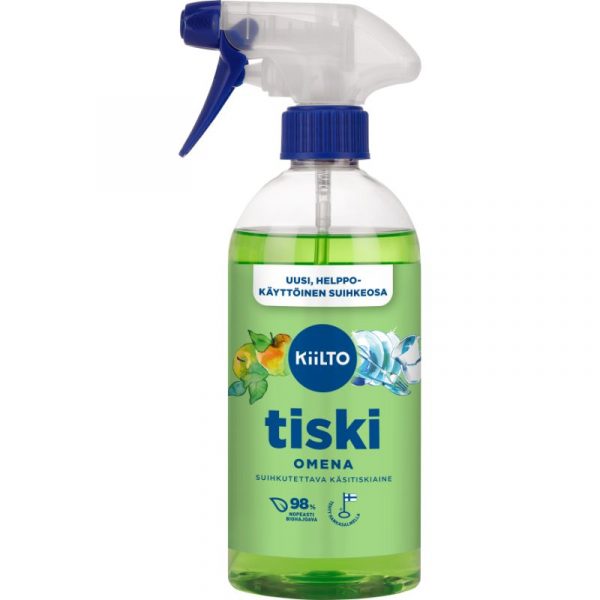 KIILTO SUIHKUTETTAVA KÄSITISKIAINE 475ML