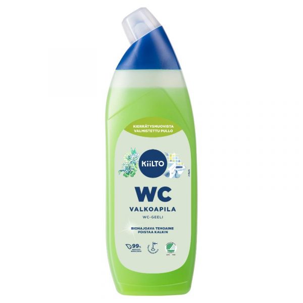 KIILTO WC-GEL VALKOAPILA