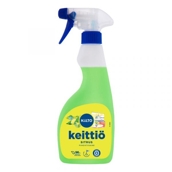 KIILTO KEITTIÖNPUHDISTAJA SPRAY 0,5L