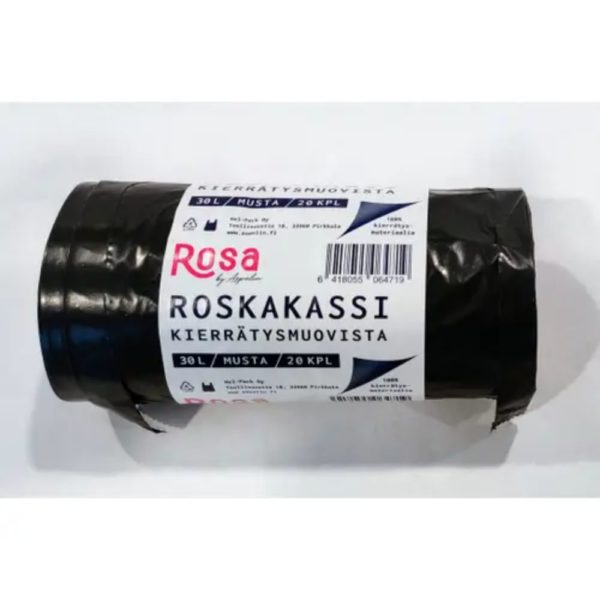 ROSA ROSKAKASSI 30L MUSTA