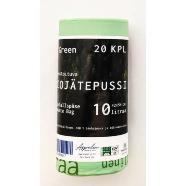 GREEN BIOJÄTEPUSSI 10L/20KPL