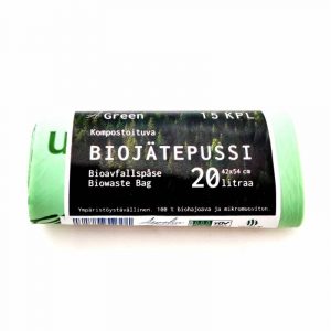 GREEN BIOPUSSI 20L/15KPL