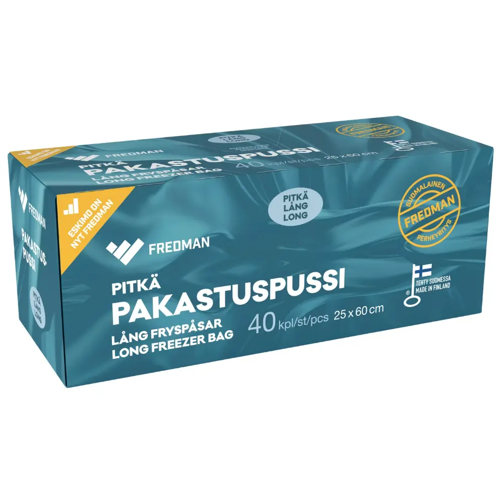 PAKASTUSPUSSI PITKÄ FREDMAN 40KPL