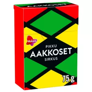 MALACO PIKKU AAKKOSET SIRKUS PASTILLI 75G