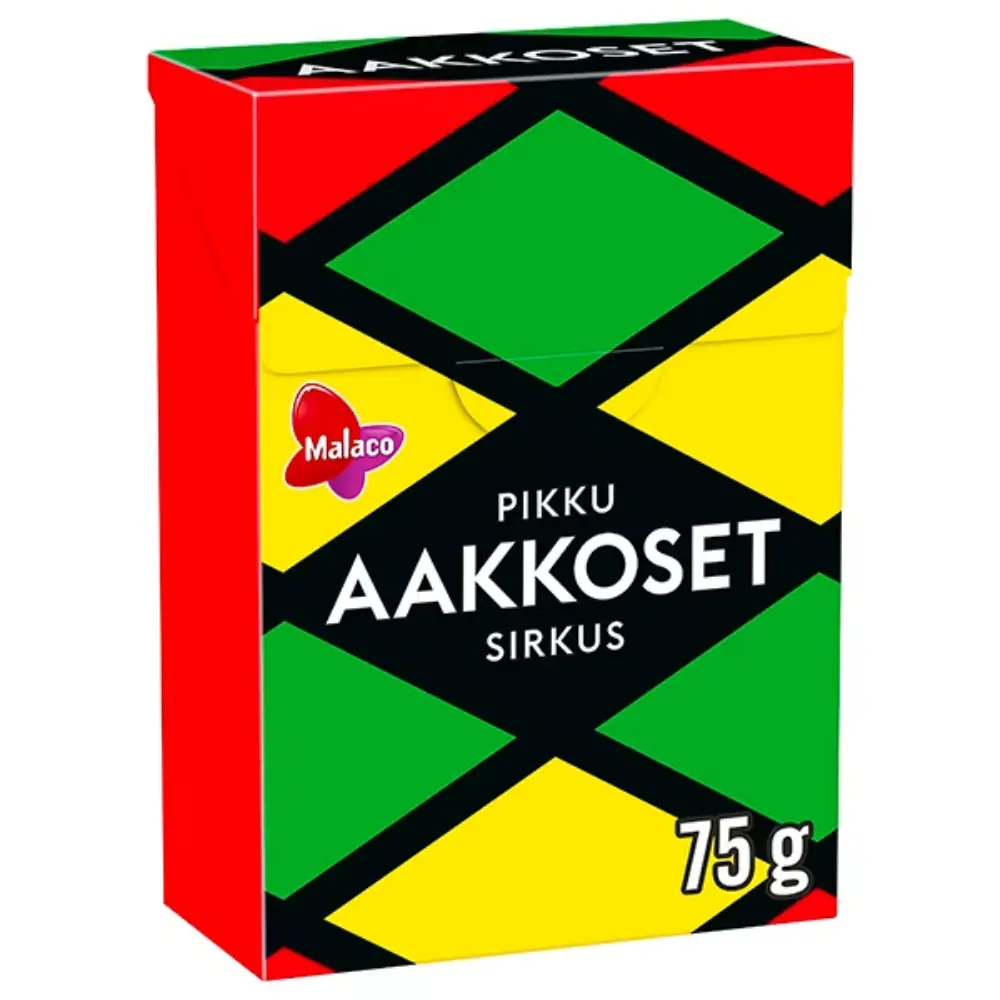 MALACO PIKKU AAKKOSET SIRKUS PASTILLI 75G