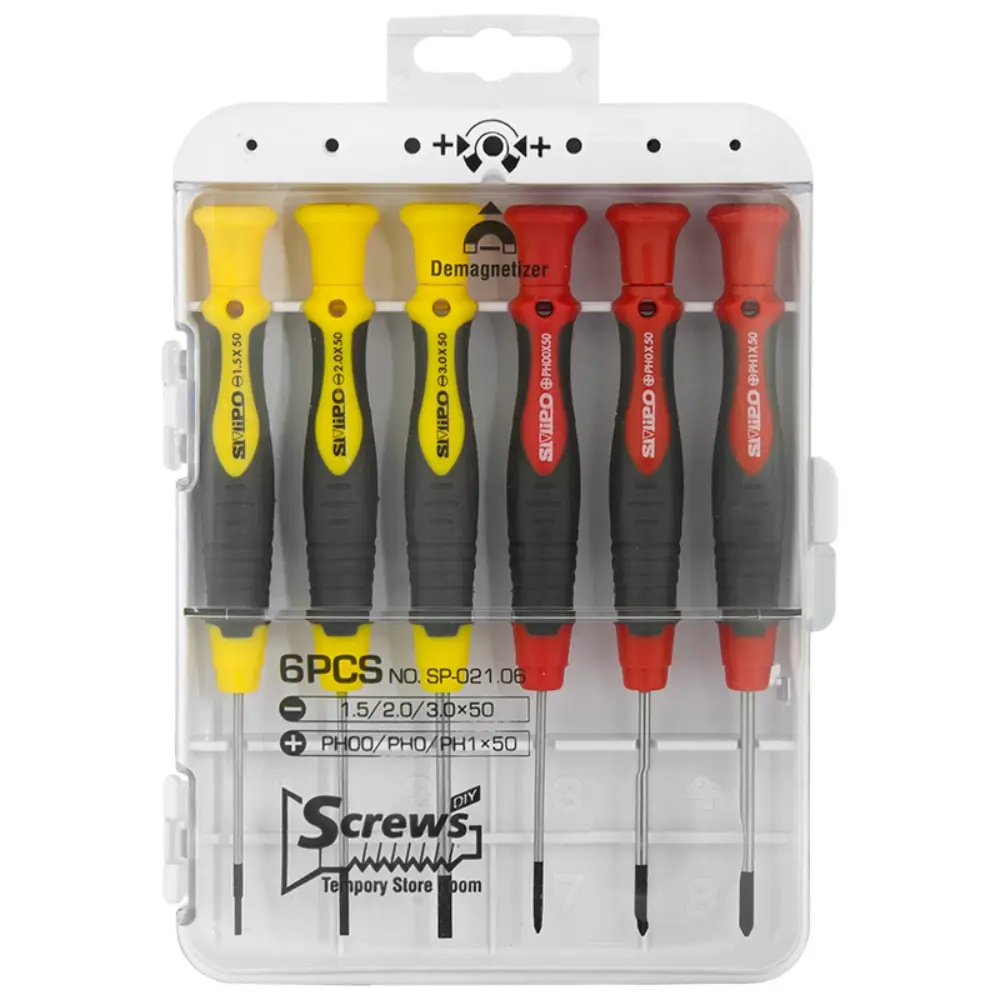 PROMASTER MIKRORUUVIMEISSELISARJA UR/PH 6-OS