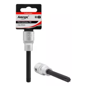 AMROX PITKÄ TORX-KÄRKIHYLSY 1/2" T30