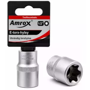 AMROX E-TORX HYLSY E18 1/2"