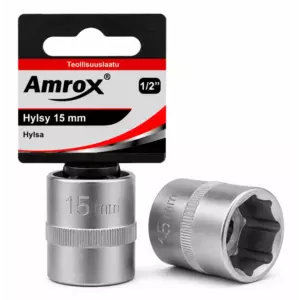 AMROX HYLSY 1/2" 15MM 6PT