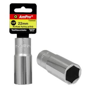 AMPRO HYLSY 1/2" 18MM PITKÄ