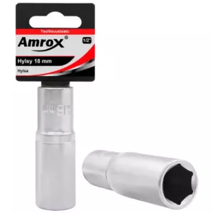 AMROX PITKÄ HYLSY 1/2" 19MM