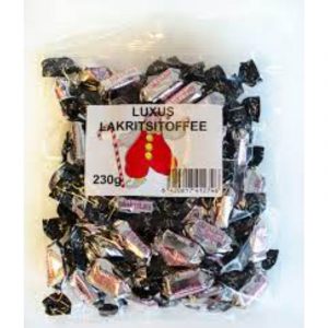 TIVOLI LUXUS LAKRITSITOFFEE 230G