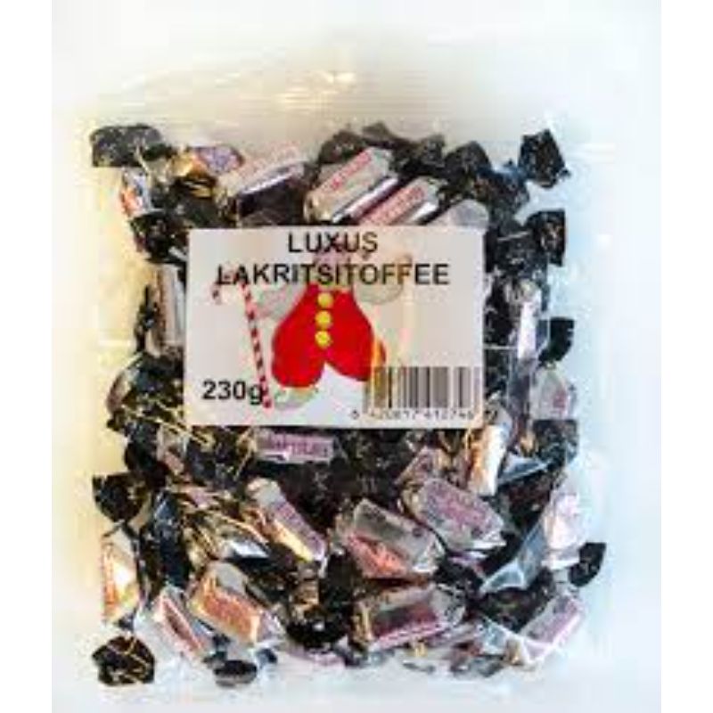 TIVOLI LUXUS LAKRITSITOFFEE 230G