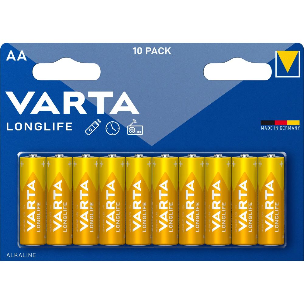 VARTA LONGLIFE PARISTO AA 10KPL