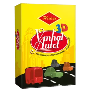 HALVA VANHAT AUTOT 3D RASIA 240G