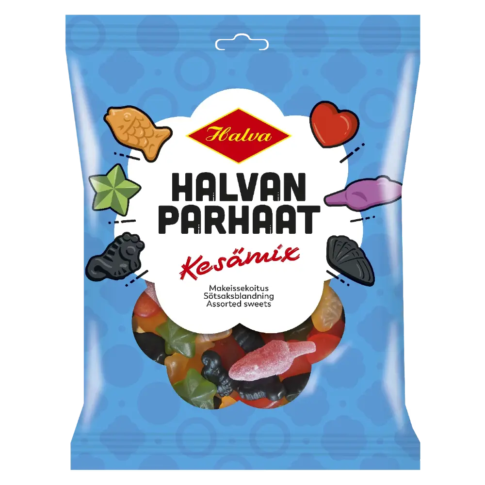 HALVA HALVAN PARHAAT KESÄMIX MAKEISSEKOITUS 260G