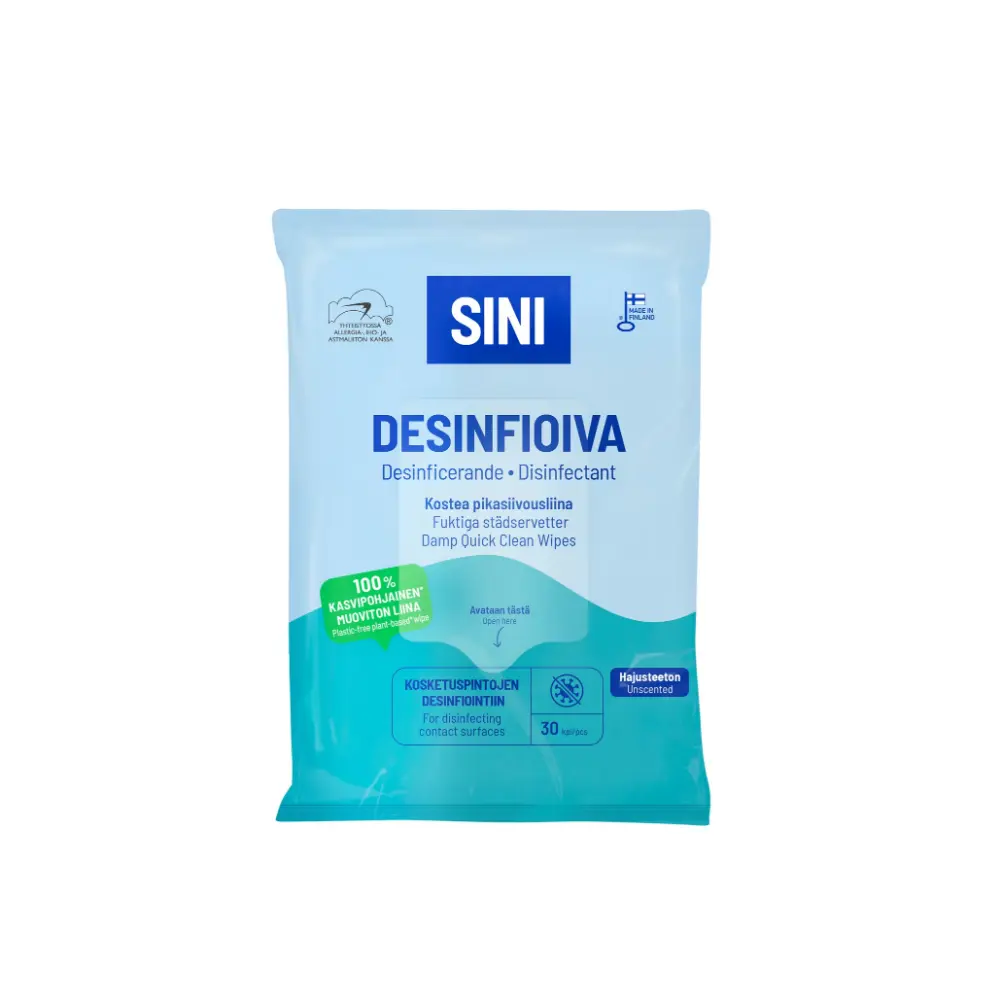 SINI DESINFIOIVA PIKASIIVOUSLIINA 30KPL