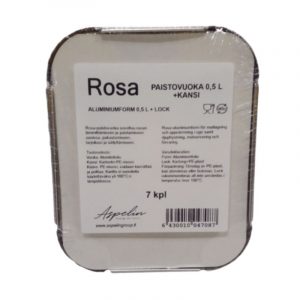 ROSA PAISTOVUOKA+KANNET 0,5L