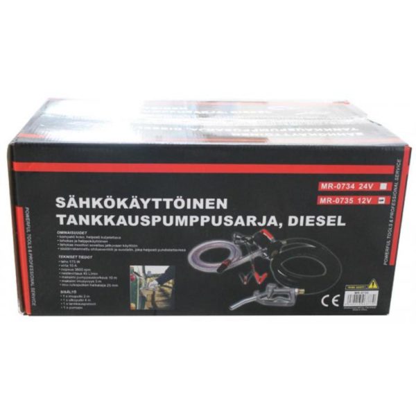 MR-TUOTE TANKKAUSPUMPPUSARJA 24V DIESEL