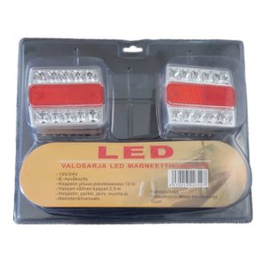 PERÄVALOSARJA MAGNEETTIKIINNITYS LED 12M