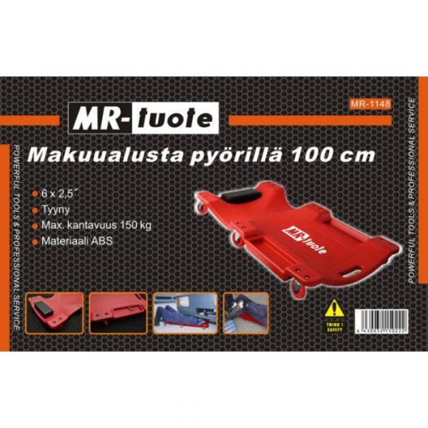 MAKUUALUSTA PYÖRILLÄ 100 CM