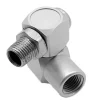 KÄÄNTYVÄ LIITIN 1/4" NAARAS + UROS