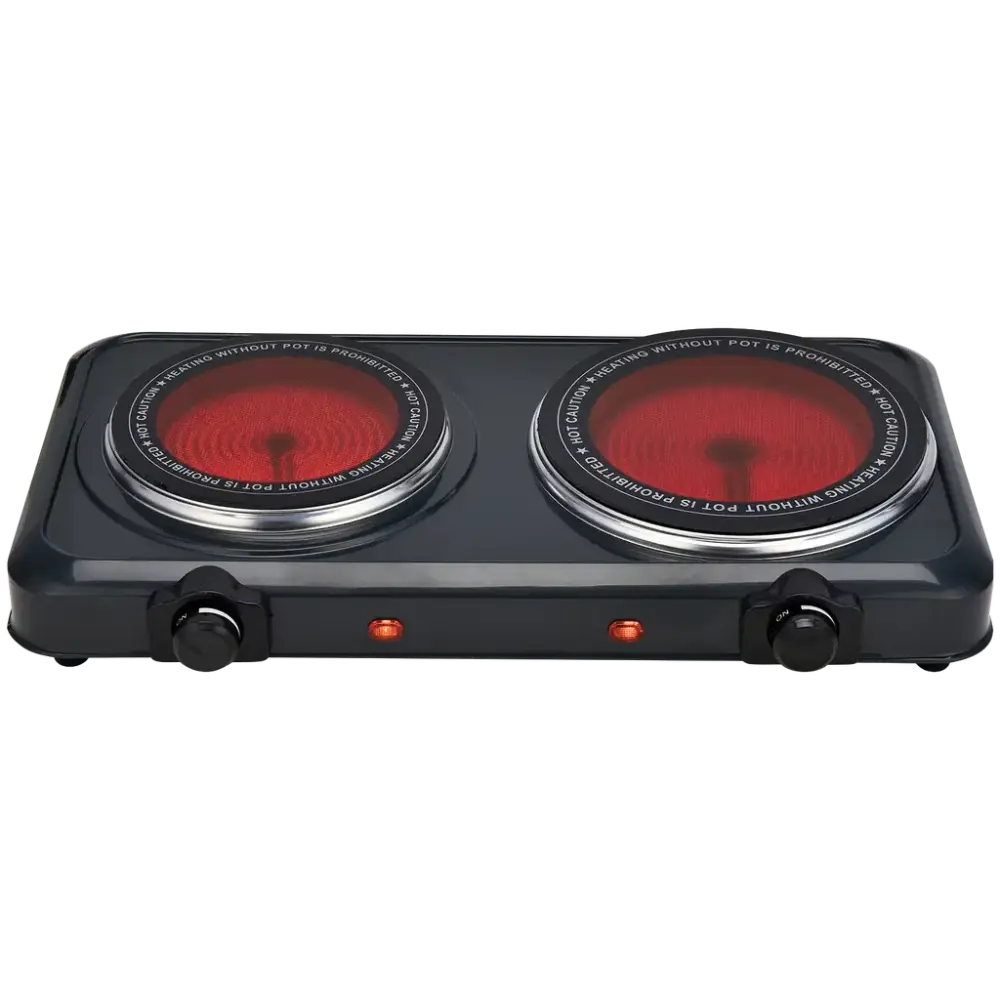 KEITTOLEVY KERAAMINEN 2-OSAINEN 1500W+1000W PREGO