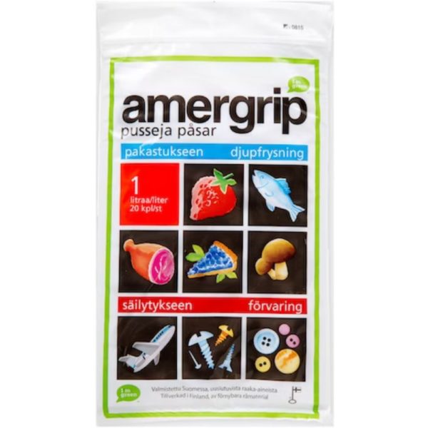 AMERGRIP 1 L 20KPL 175X220*0,05