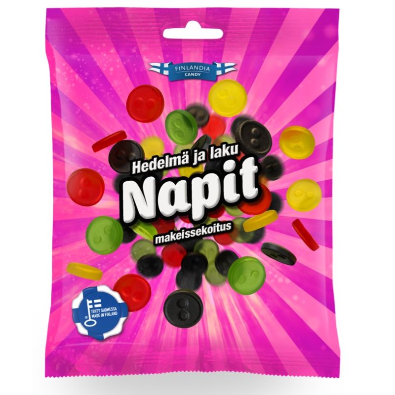 HEDELMÄ JA LAKUNAPIT 110 G KARKKIPUSSI Keskisen Kauppa