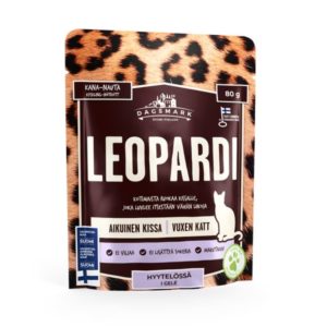 DAGSMARK LEOPARDI 80G HYYTELÖSSÄ KISSANRUOKA