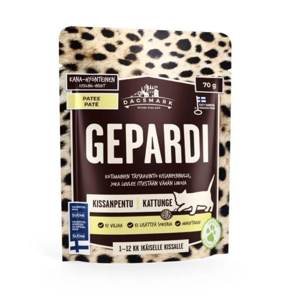 DAGSMARK GEPARDI 70G PENNUILLE