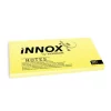 INNOX NOTES 20X10CM KELTAINEN