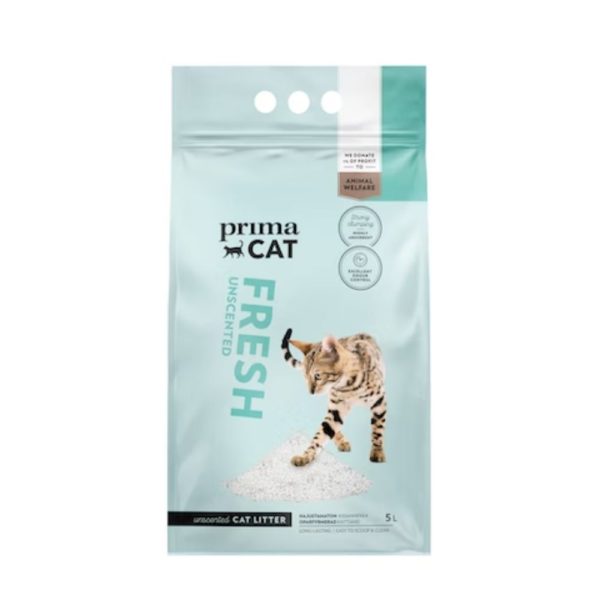 PRIMA CAT FRESH UNCENTED HIEKKA 5L