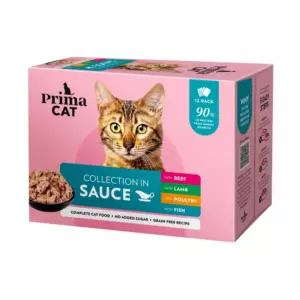 PRIMA CAT CLASSIC KASTIKELAJITELMA 12X85 G