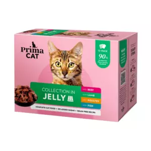 PRIMA CAT CLASSIC 12X85G HYYTELÖ