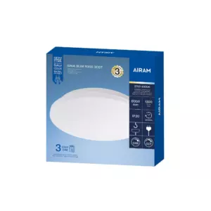 AIRAM LED-PLAFONDI GAIA SLIM R300 15W 3CCT 3-STEP