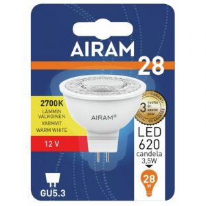 AIRAM LED-KOHDELAMPPU 3,5 W GU5.3 12 V