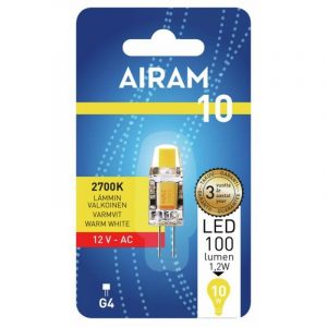 AIRAM LED-LAMPPU 1,2 W G4 12 V